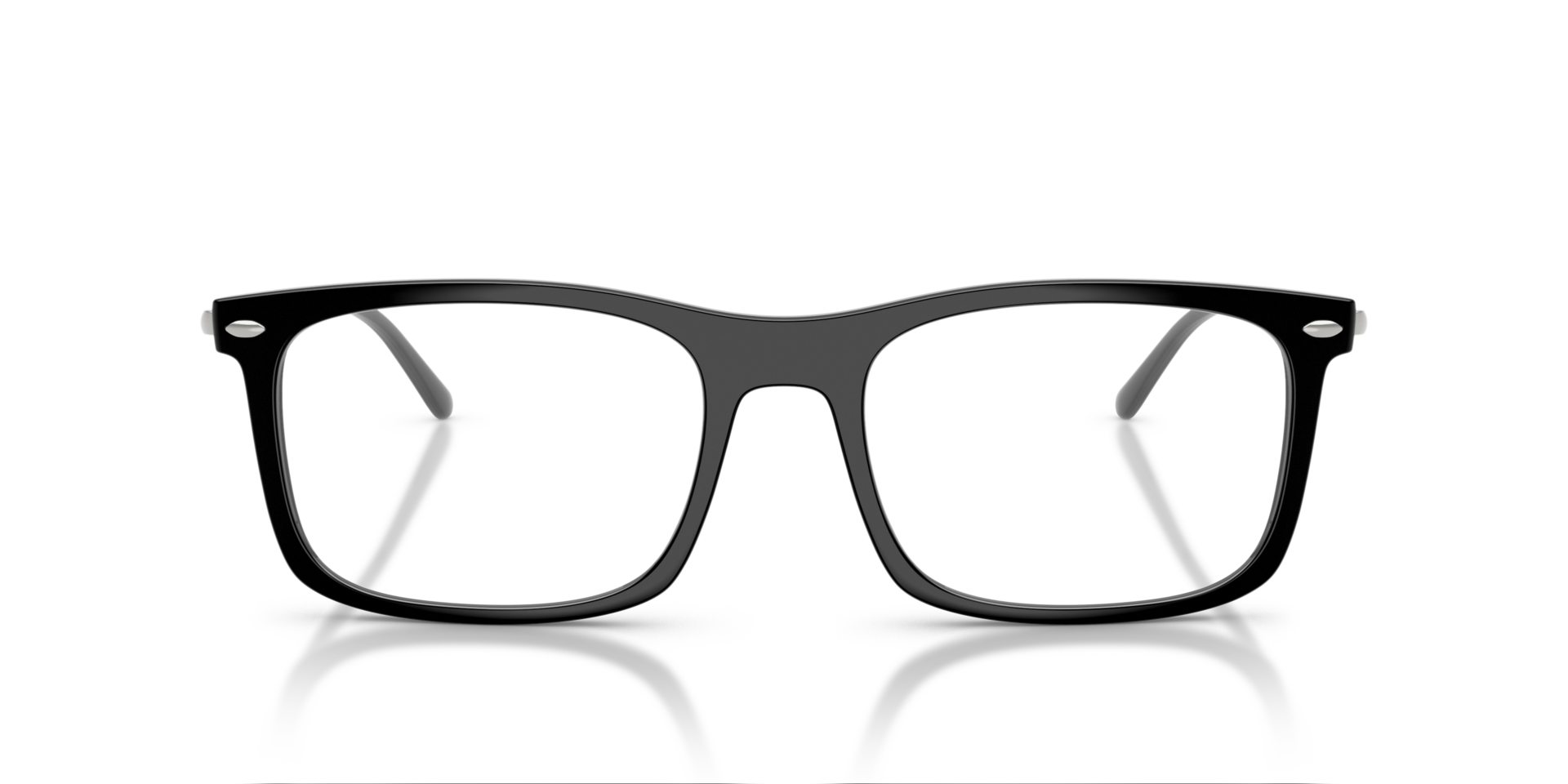 RB7260 Black PlasticEyeglass Frames for Glasses Direct, Front View