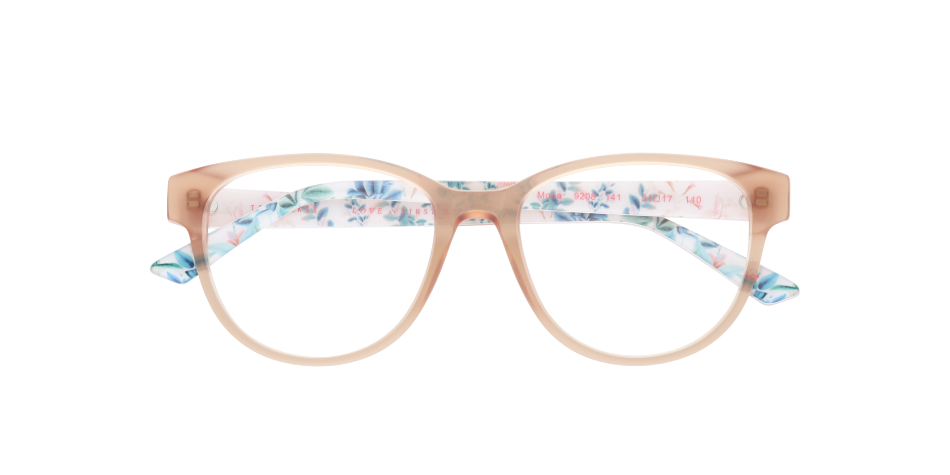 TB9208 Brown AcetateEyeglass Frames for Glasses Direct, Closed View