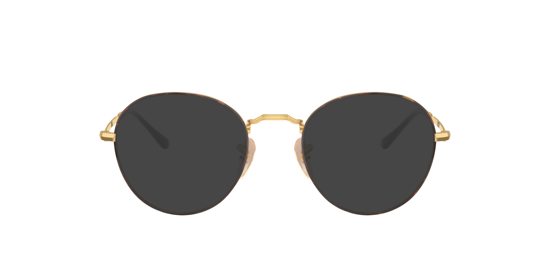 RB3582V Havana On Gold MetalEyeglass Frames for Glasses Direct, with Tinted Lenses