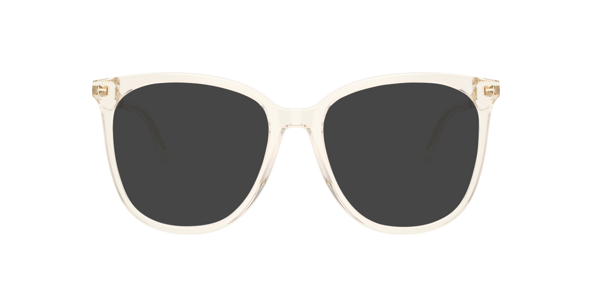 JC3060 Transparent Beige AcetateEyeglass Frames for Glasses Direct, with Tinted Lenses