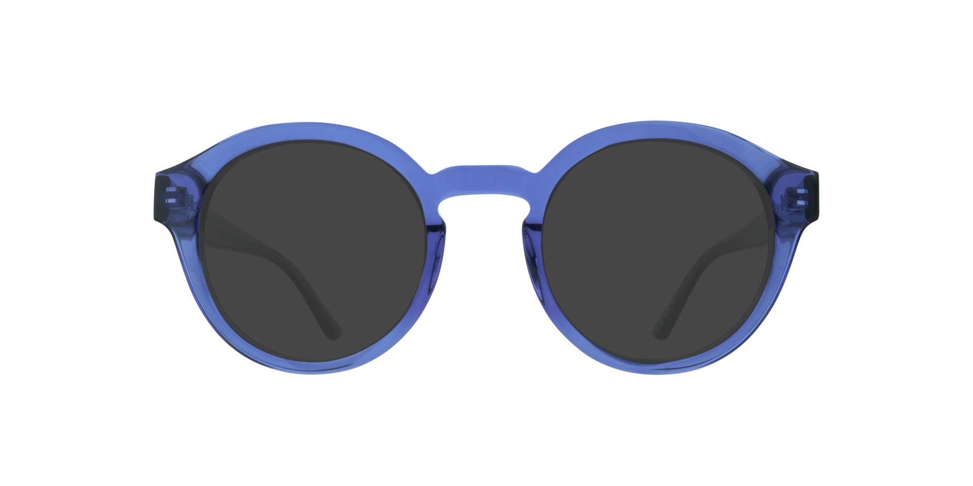 Justin Crystal Dark Blue AcetateSunglass Frames for Glasses Direct, with Tinted Lenses