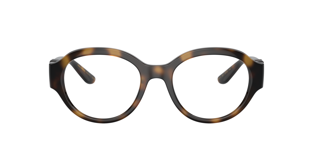 Dolce&Gabbana Unisex Havana Phantos Plastic Eyeglasses Online - Full Rim - Dg5111