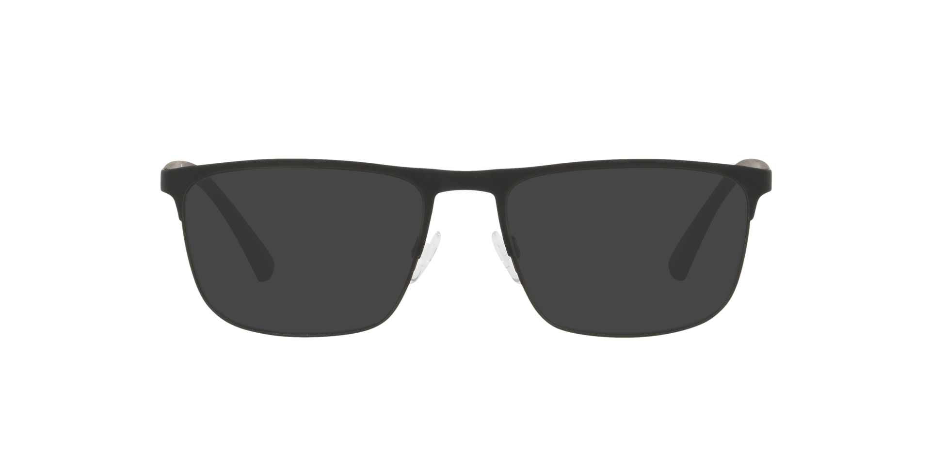 EA1079 Rubber Black MetalEyeglass Frames for Glasses Direct, with Tinted Lenses