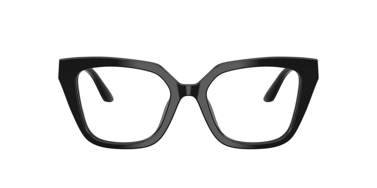 Emporio Armani Black Woman Ea3267u 5017 Optical Frames Acetate Cat Eye Normal - Image 3