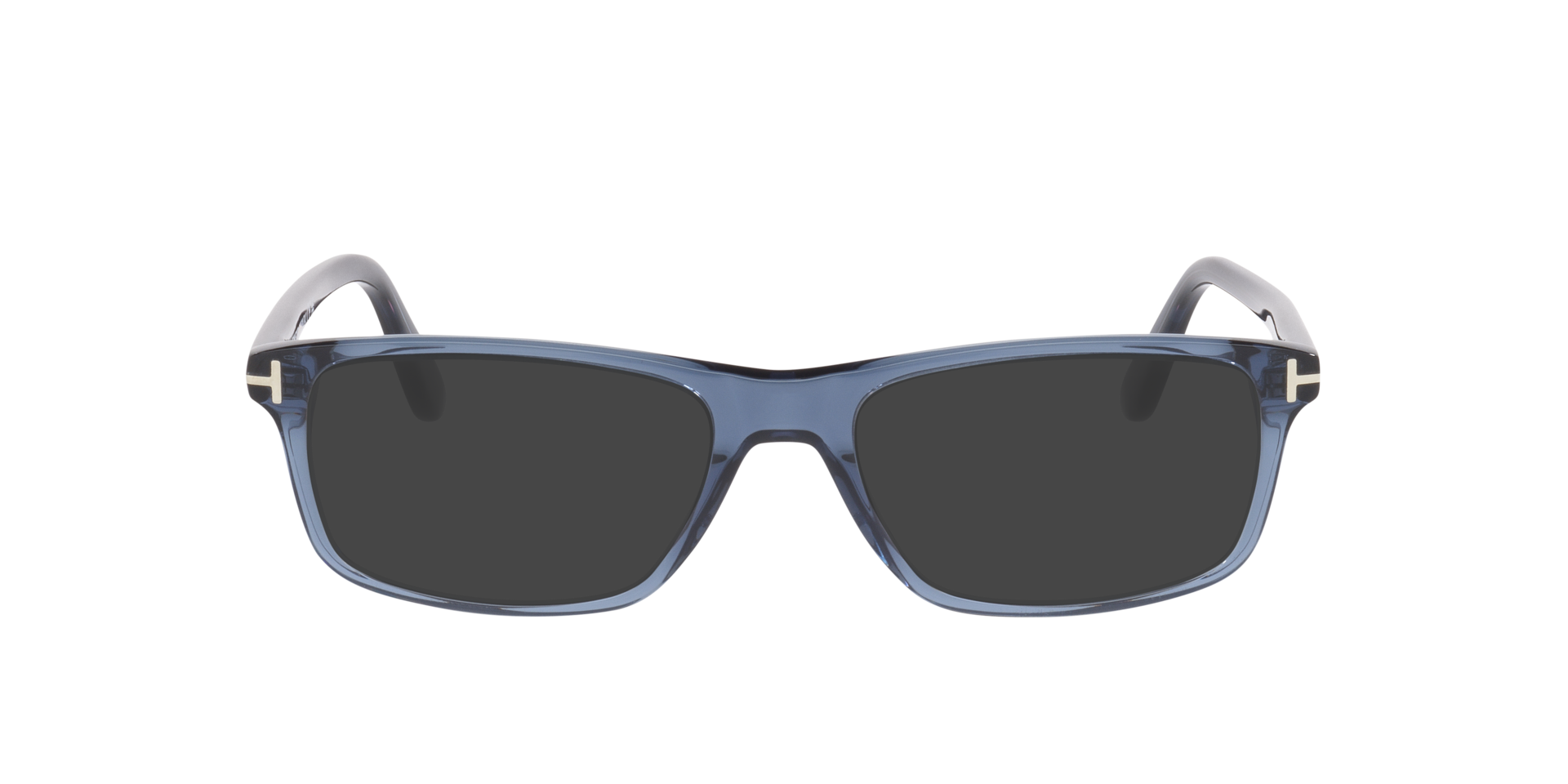 FT6119-B Blue Clear AcetateEyeglass Frames for Glasses Direct, with Tinted Lenses