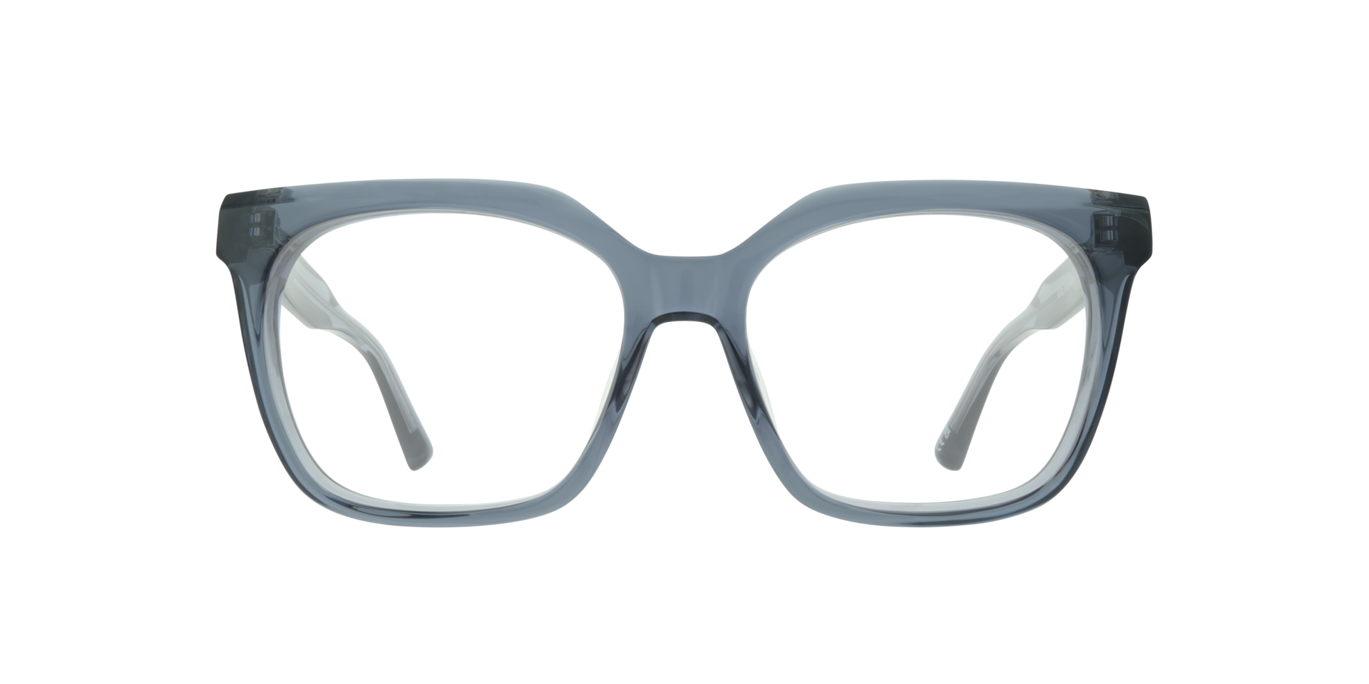 Kiki Grey Blue AcetateEyeglass Frames for Glasses Direct, Front View