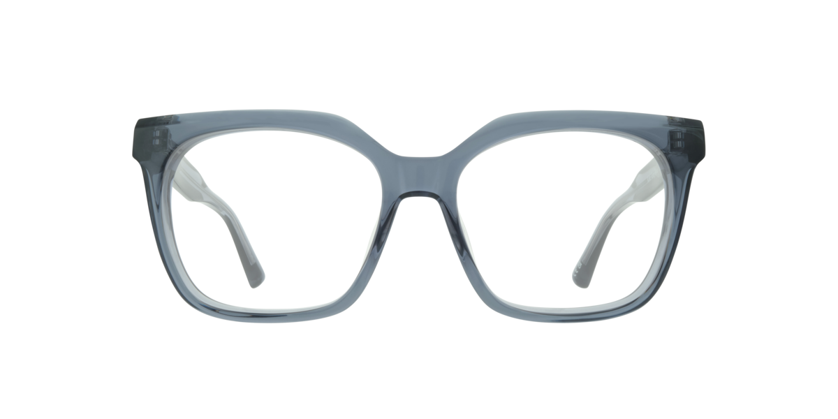 Grey Blue square Acetate eyeglasses Online - Full Rim - Kiki