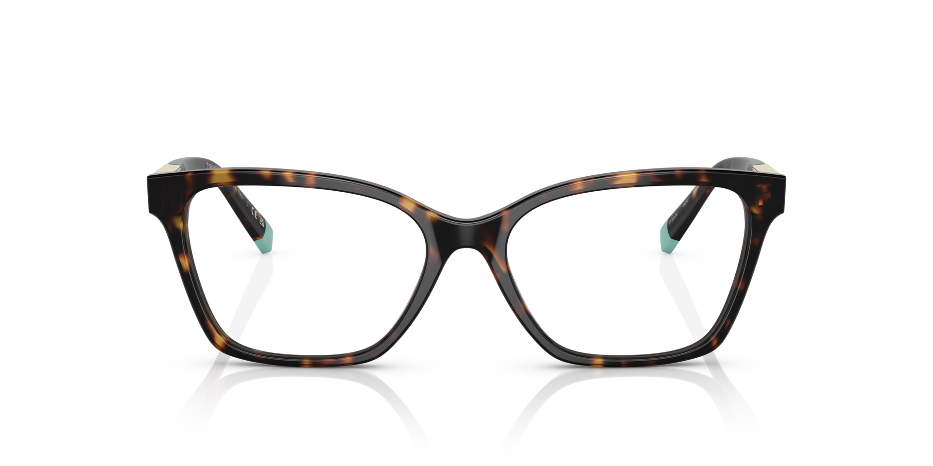 TF2228 Havana AcetateEyeglass Frames for Glasses Direct, Front View