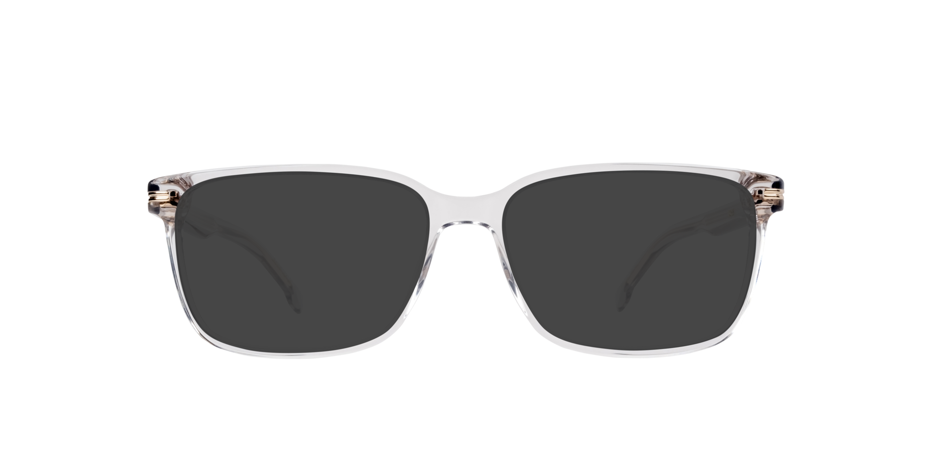 BOSS 1511 Grey Shiny AcetateEyeglass Frames for Glasses Direct, with Tinted Lenses