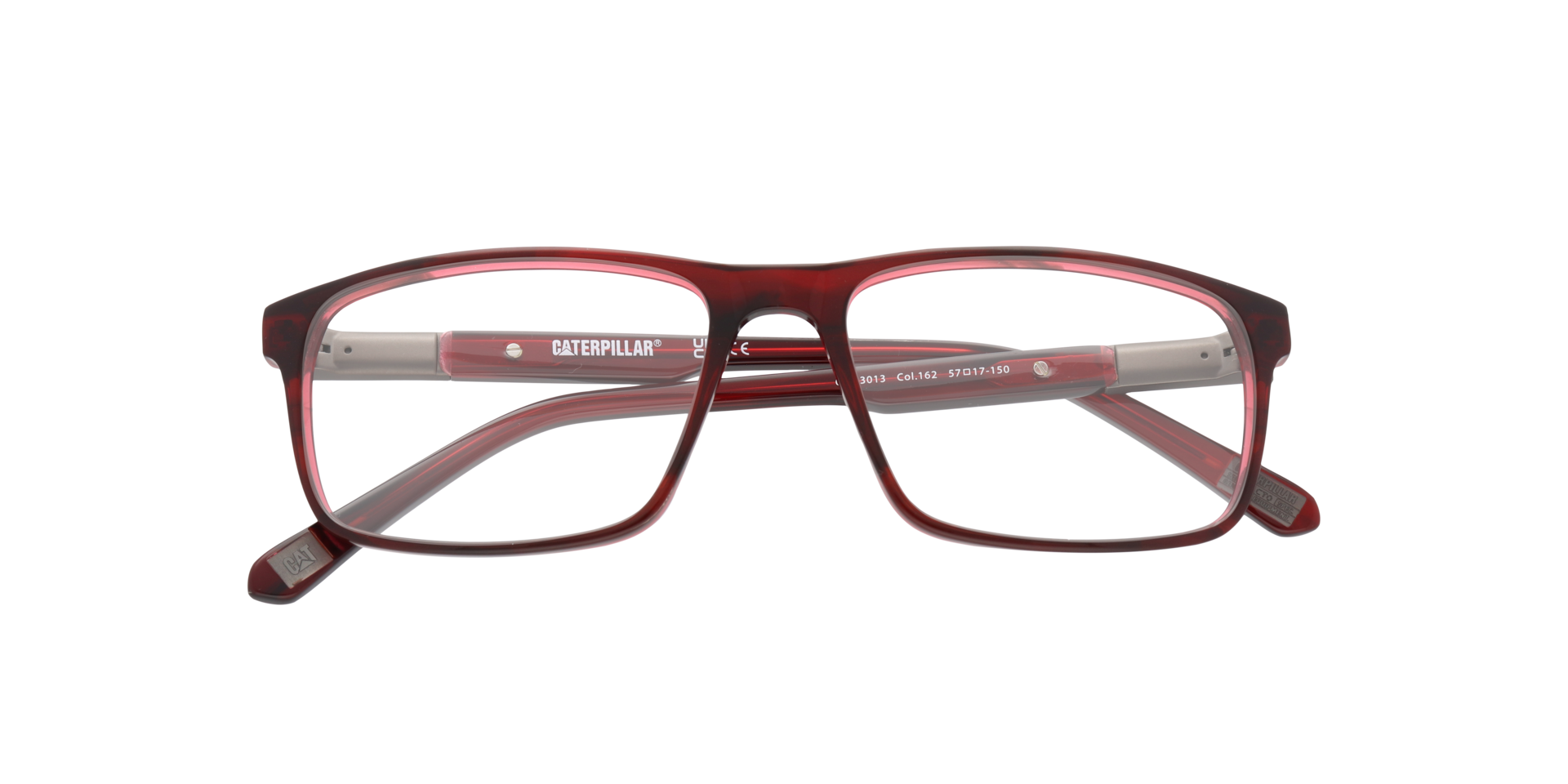 CTO 3013 Red PlasticEyeglass Frames for Glasses Direct, Closed View