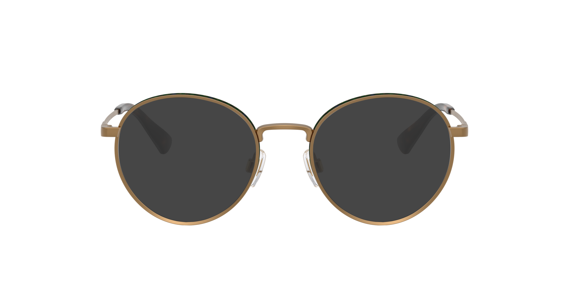 PH1241 Semishiny Brass MetalEyeglass Frames for Glasses Direct, with Tinted Lenses