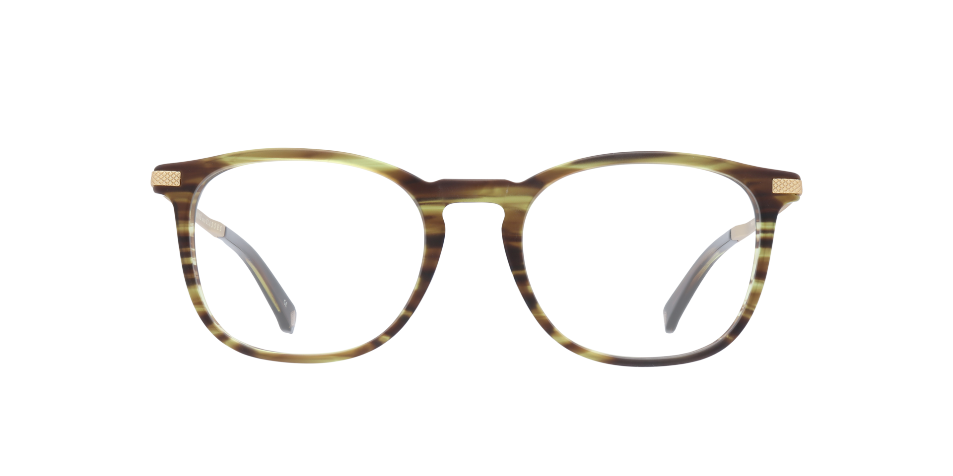 TB8180 Brown AcetateEyeglass Frames for Glasses Direct, Front View