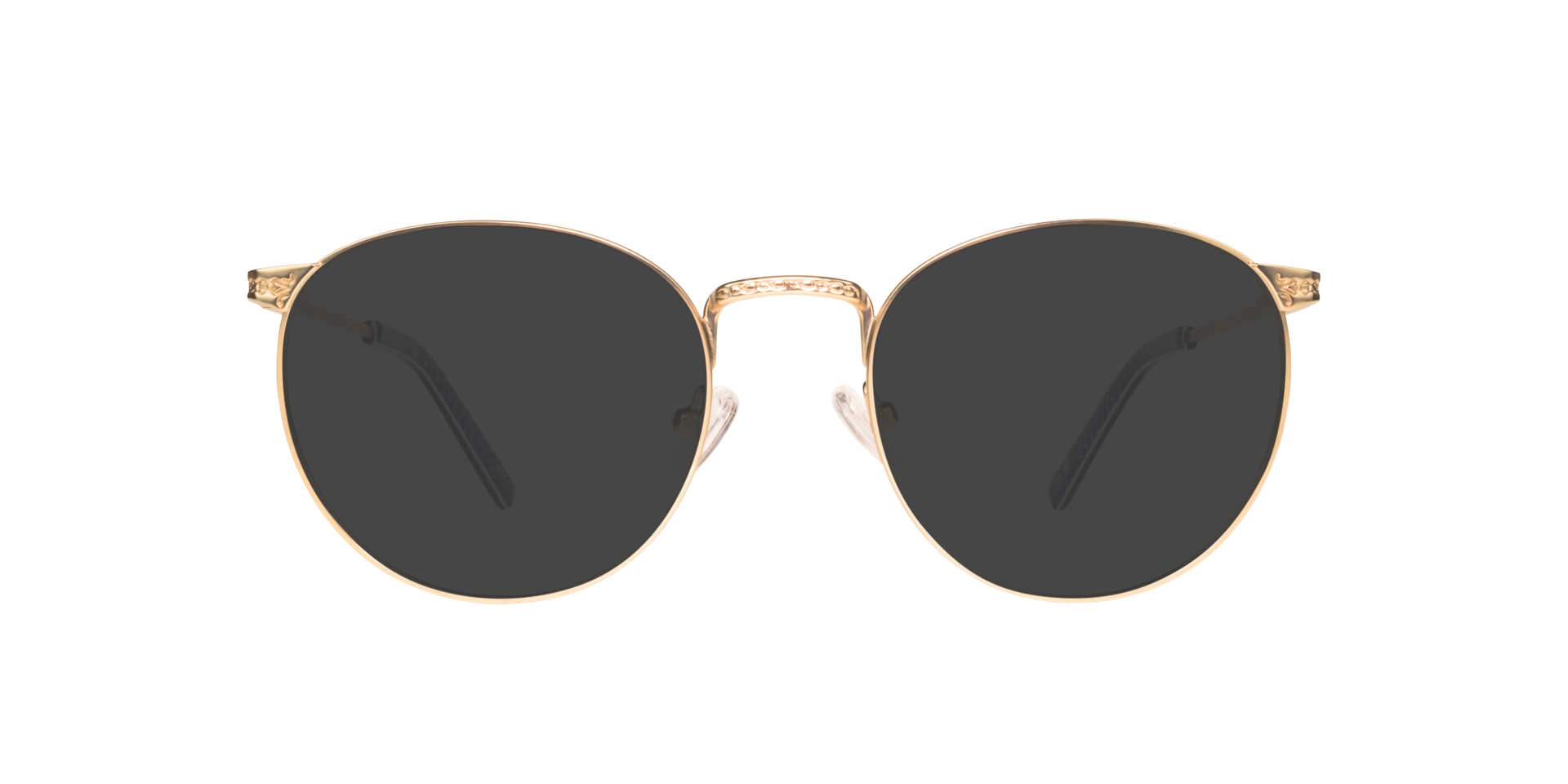 Heath Gold MetalEyeglass Frames for Glasses Direct, with Tinted Lenses