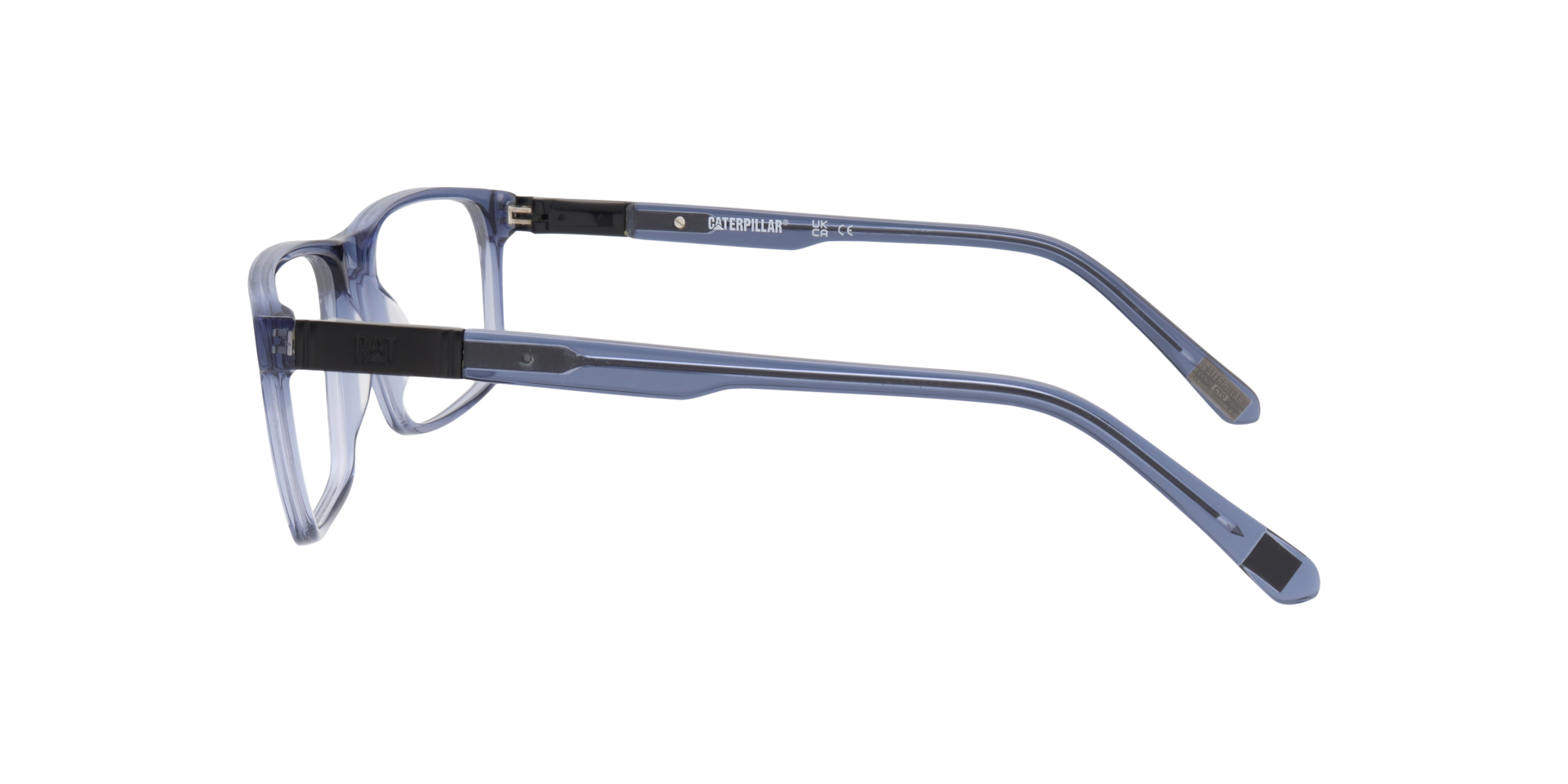 CTO 3013 Blue PlasticEyeglass Frames for Glasses Direct, Side View