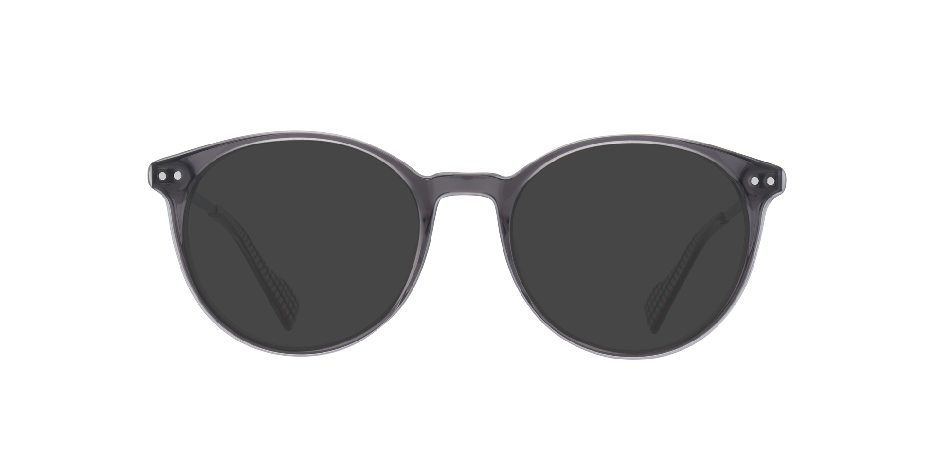 Fitzroy BN Grey MetalEyeglass Frames for Glasses Direct, with Tinted Lenses