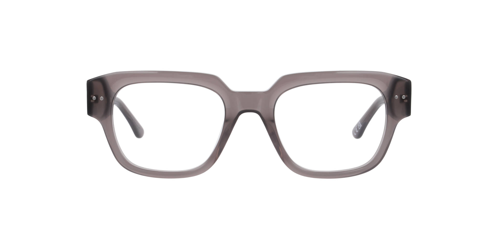 Miller Crystal Grey AcetateEyeglass Frames for Glasses Direct, Front View