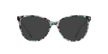 Crystal/Flowers Green Darcey -  Acetate Sunglasses