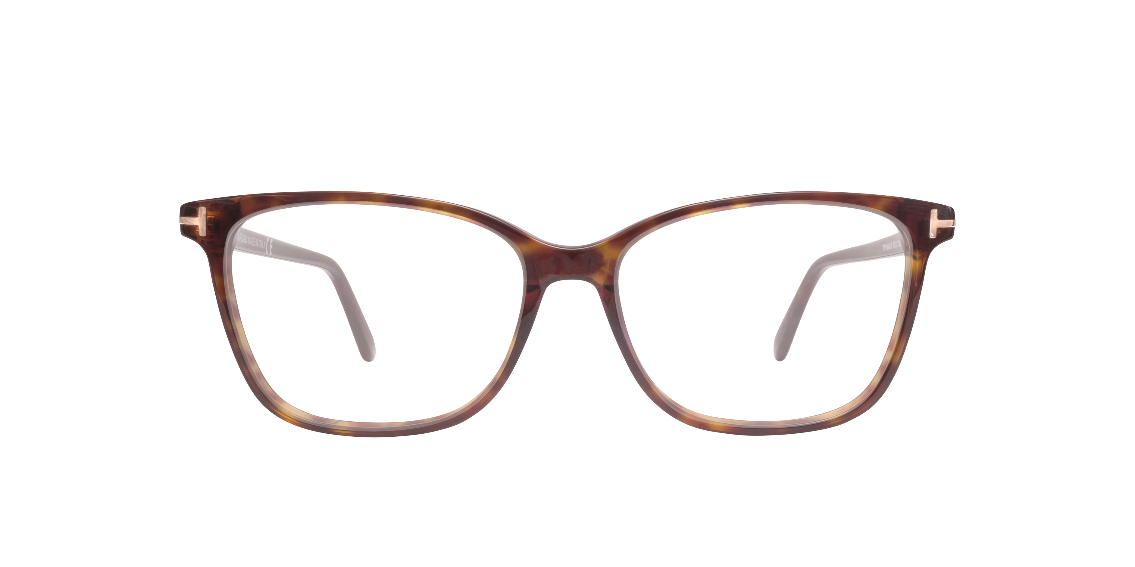 FT5842-B Tortoise AcetateEyeglass Frames for Glasses Direct, Front View