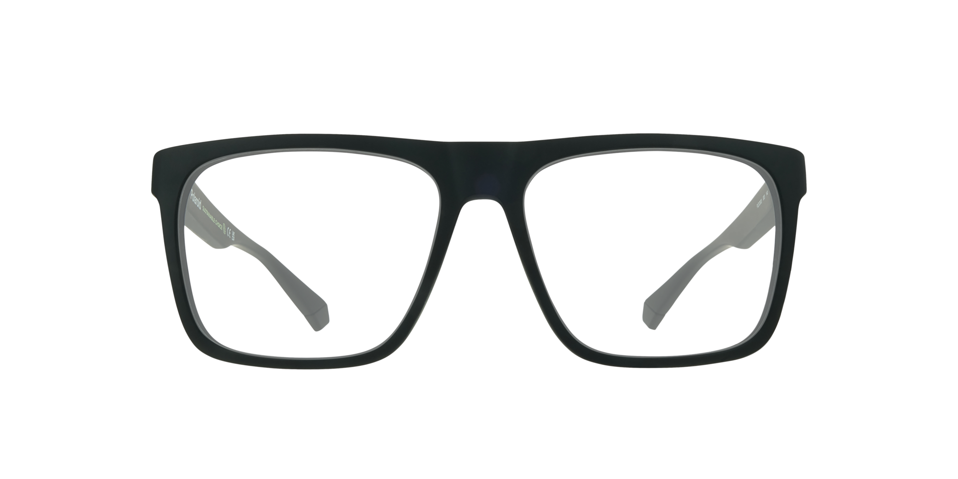 PLD D533 Black PlasticEyeglass Frames for Glasses Direct, Front View