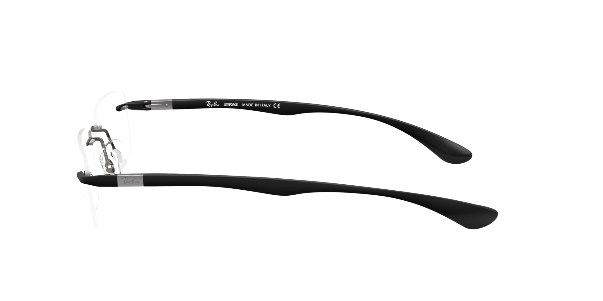 RB8724 Gunmetal TitaniumEyeglass Frames for Glasses Direct, Side View