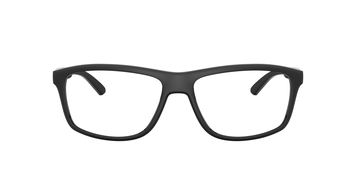 Matte Recycled Black pillow Plastic eyeglasses Online - Full Rim - AN7291