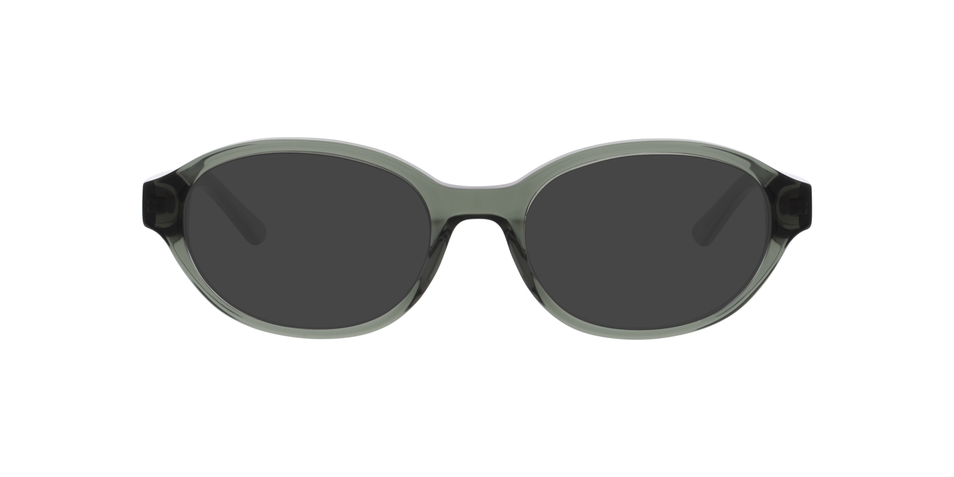 Macey Transparent Green AcetateEyeglass Frames for Glasses Direct, with Tinted Lenses