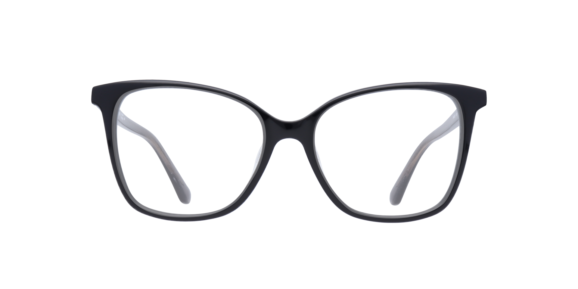 Darcie Black AcetateEyeglass Frames for Glasses Direct, Front View