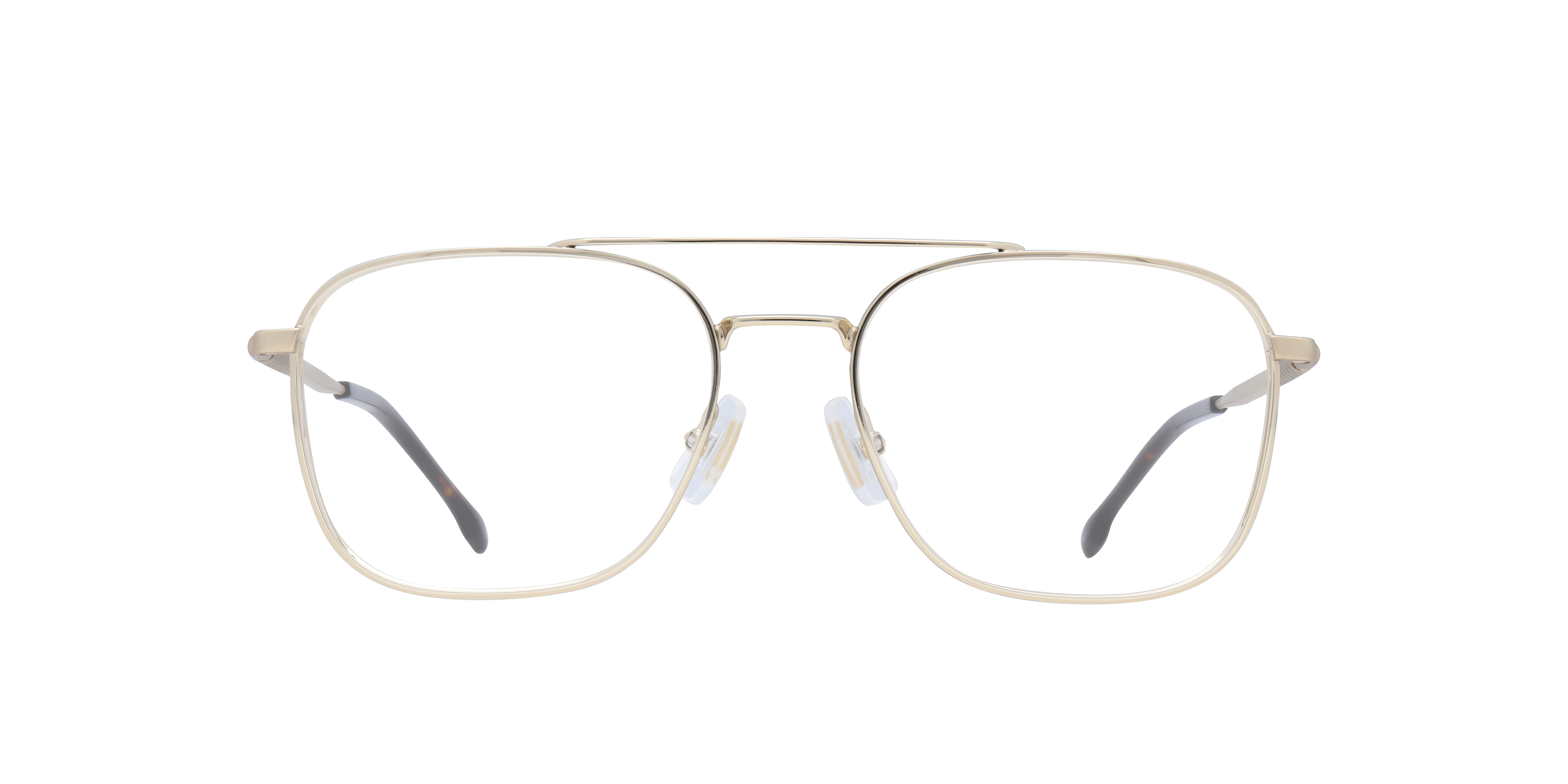 BOSS 1449 Gold MetalEyeglass Frames for Glasses Direct, Front View