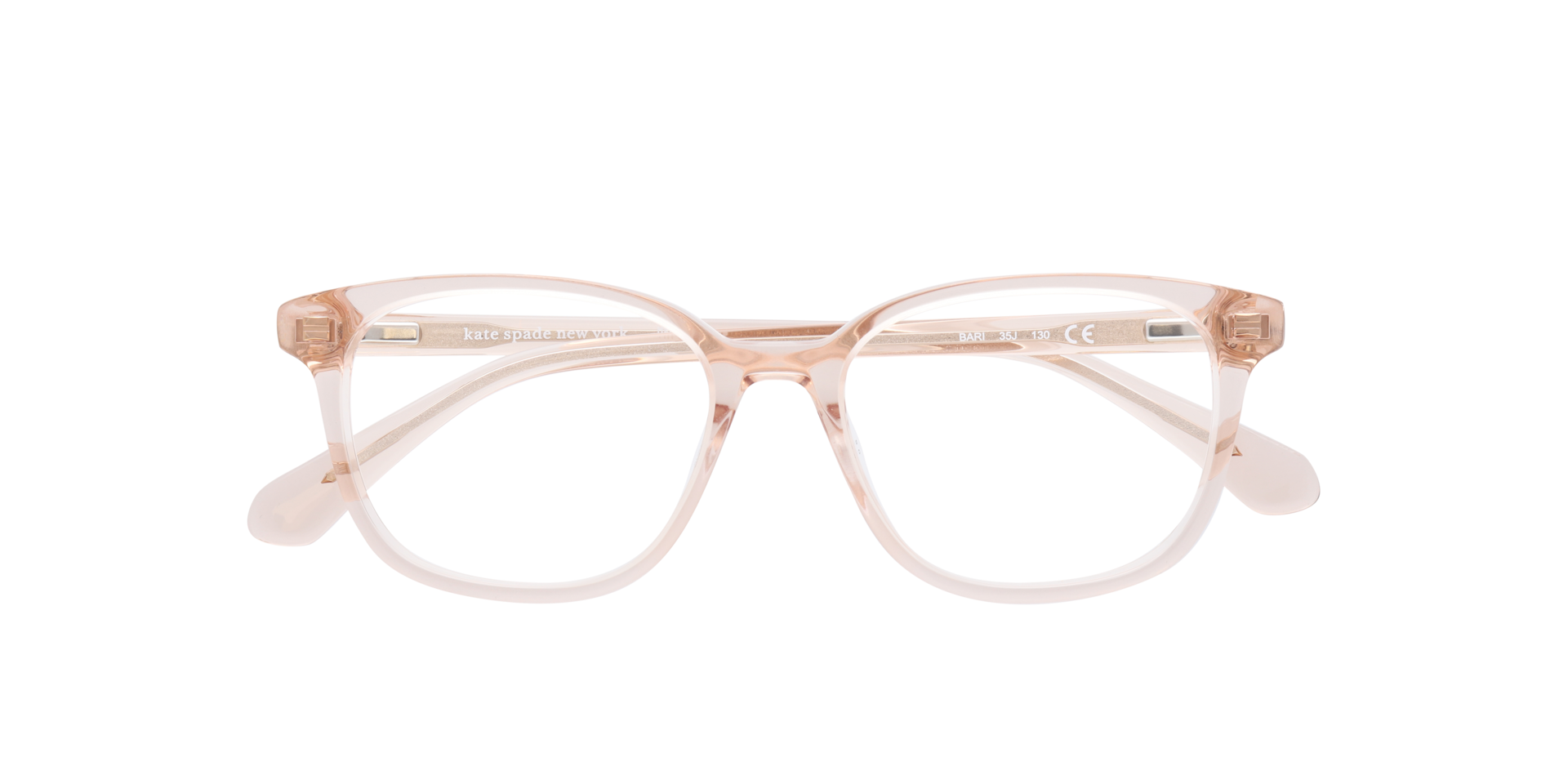 Bari K3 Pink AcetateEyeglass Frames for Glasses Direct, Closed View