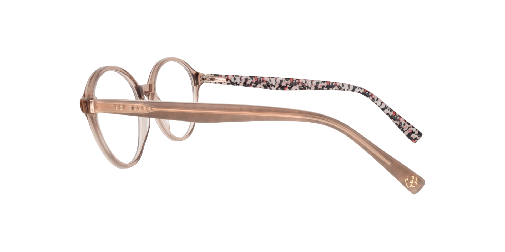 TB9227 Brown Shiny AcetateEyeglass Frames for Glasses Direct, Side View