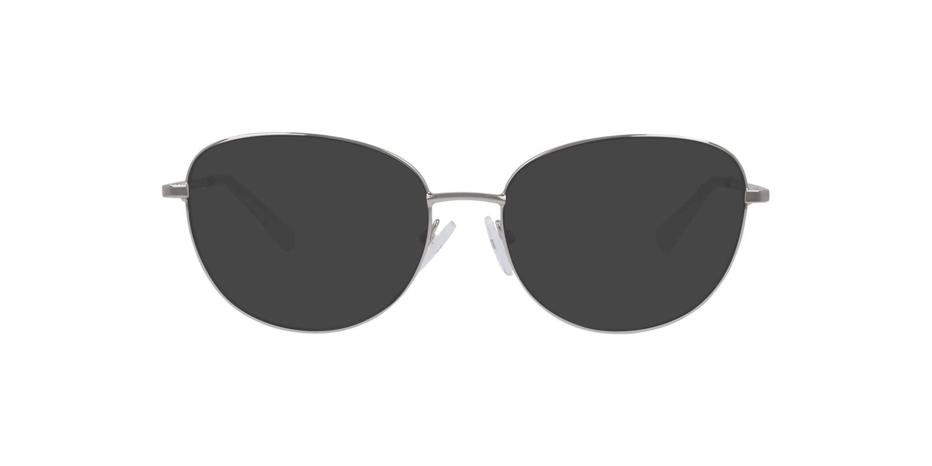 Maya Silver MetalEyeglass Frames for Glasses Direct, with Tinted Lenses