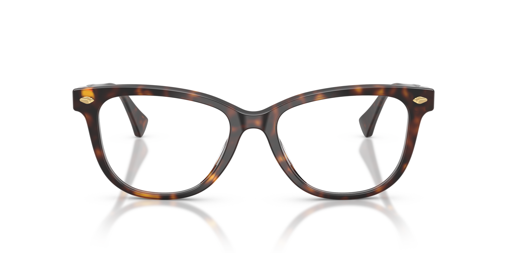 RA7189U Shiny Dark Havana AcetateEyeglass Frames for Glasses Direct, Front View