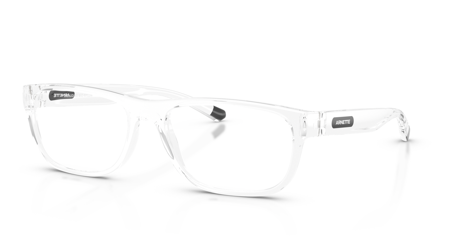 AN7289U Crystal PlasticEyeglass Frames for Glasses Direct, Angle View