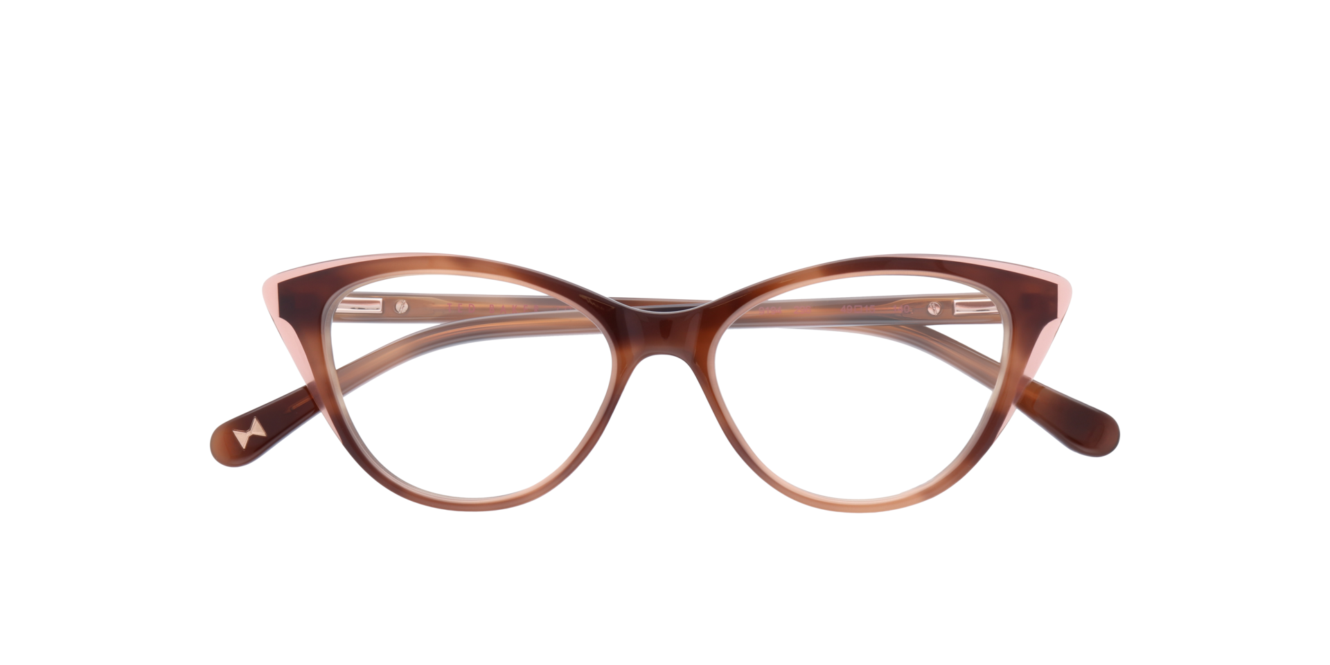 TB9194 Red AcetateEyeglass Frames for Glasses Direct, Closed View