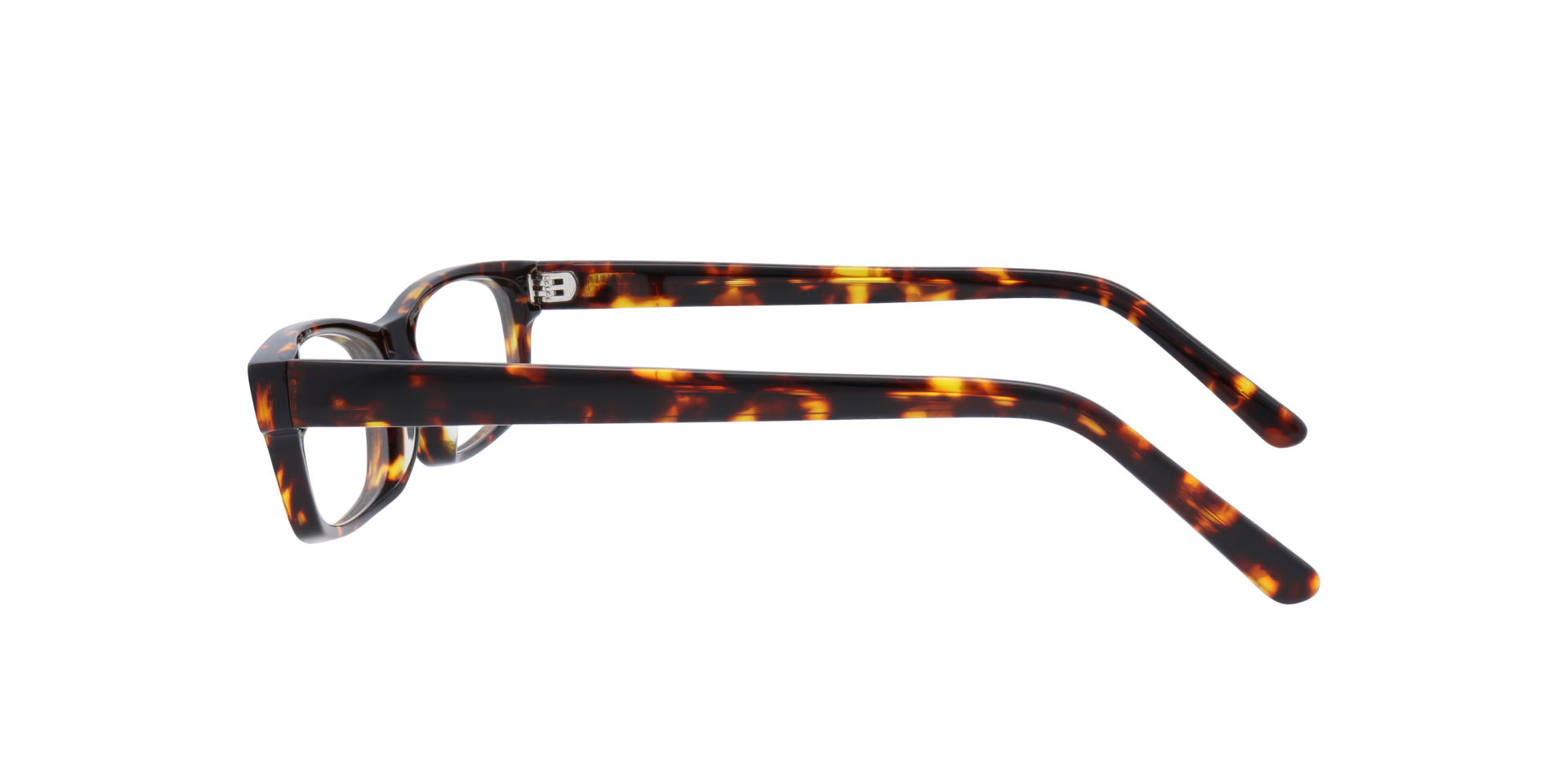 Brazen Tortoise AcetateEyeglass Frames for Glasses Direct, Side View