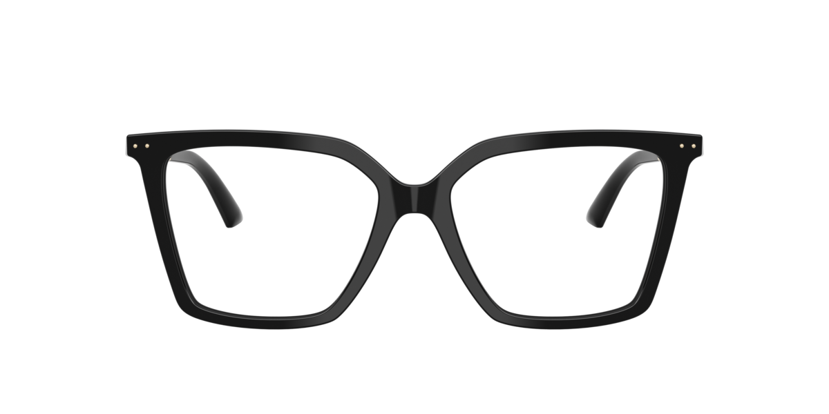 Jimmy Choo Transparent Woman Jc3054u 5000 Optical Frames Acetate Black Cat Eye Normal - Image 3