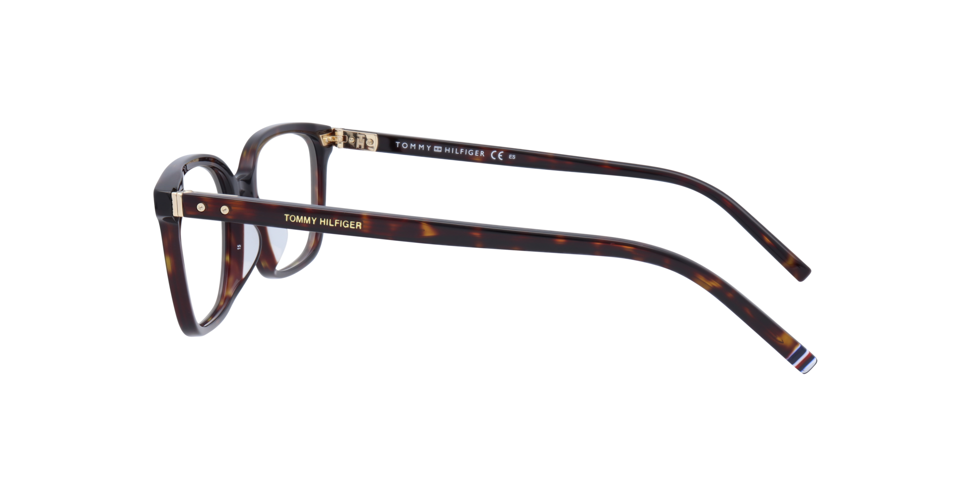 TH 1870/F Tortoise AcetateEyeglass Frames for Glasses Direct, Side View