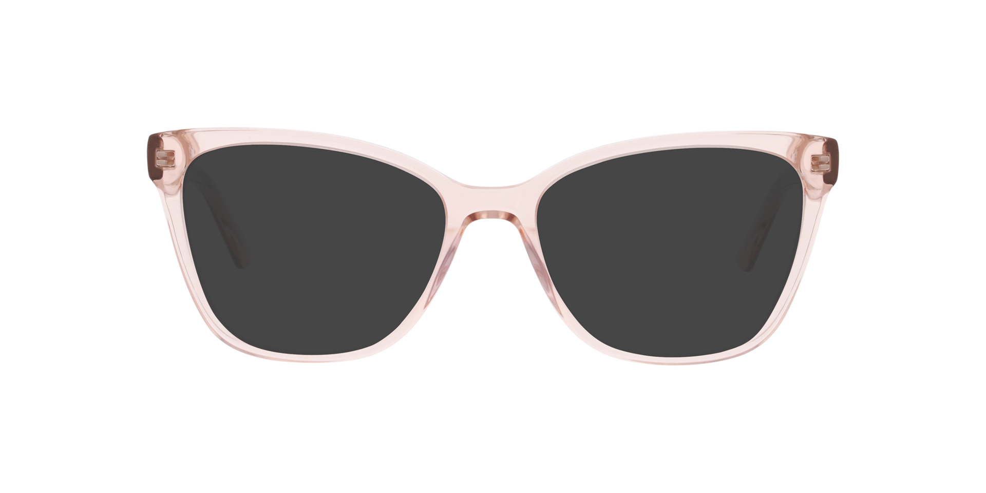 Megan Transparent Champagne AcetateEyeglass Frames for Glasses Direct, with Tinted Lenses