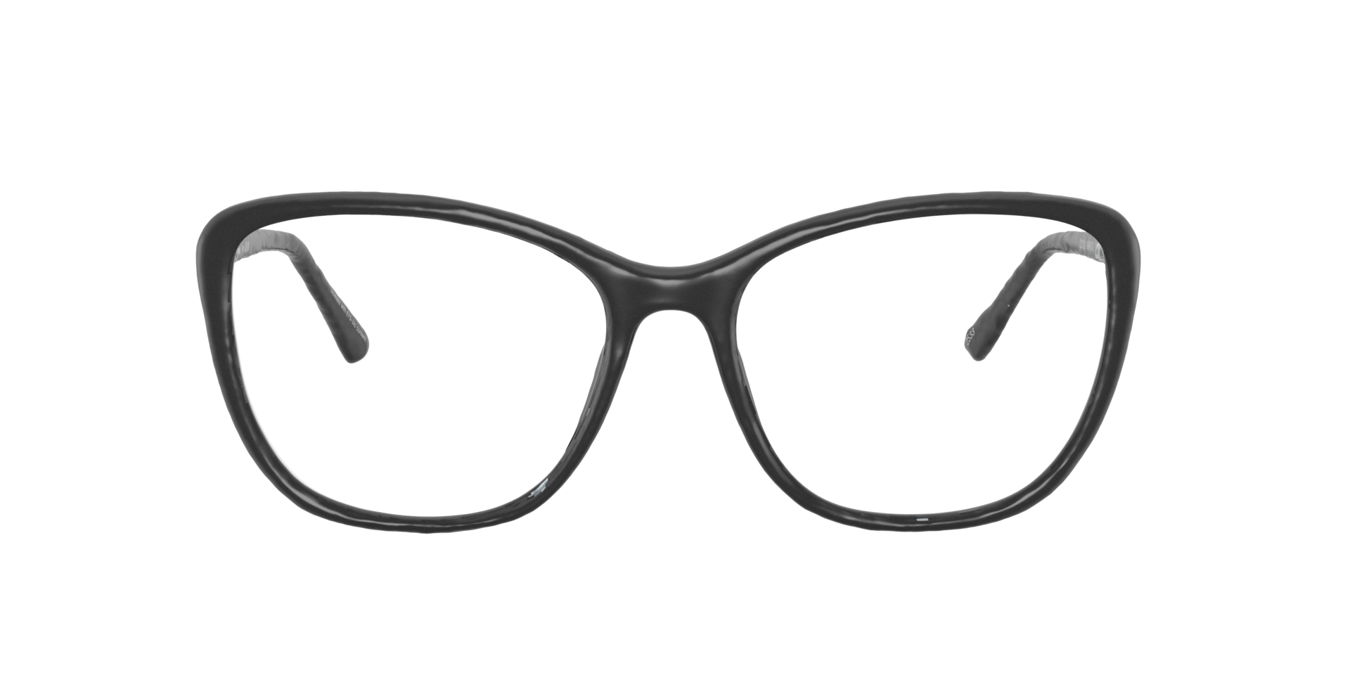 Marigold Black AcetateEyeglass Frames for Glasses Direct, Front View