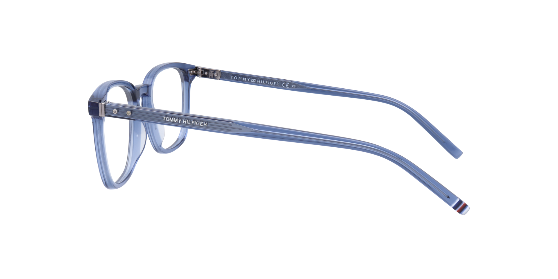 TH 1814 Blue Silver AcetateEyeglass Frames for Glasses Direct, Side View