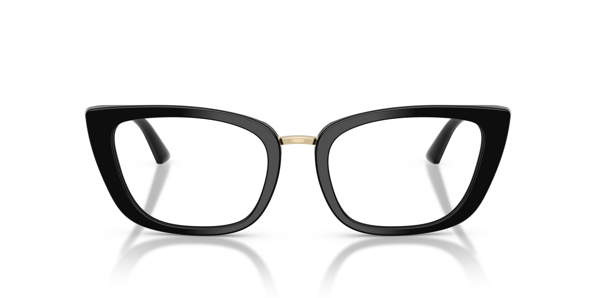 JC3034HB Black AcetateEyeglass Frames for Glasses Direct, Front View