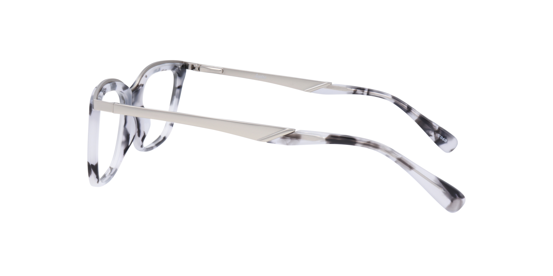 Delores Light Grey Havana AcetateEyeglass Frames for Glasses Direct, Side View