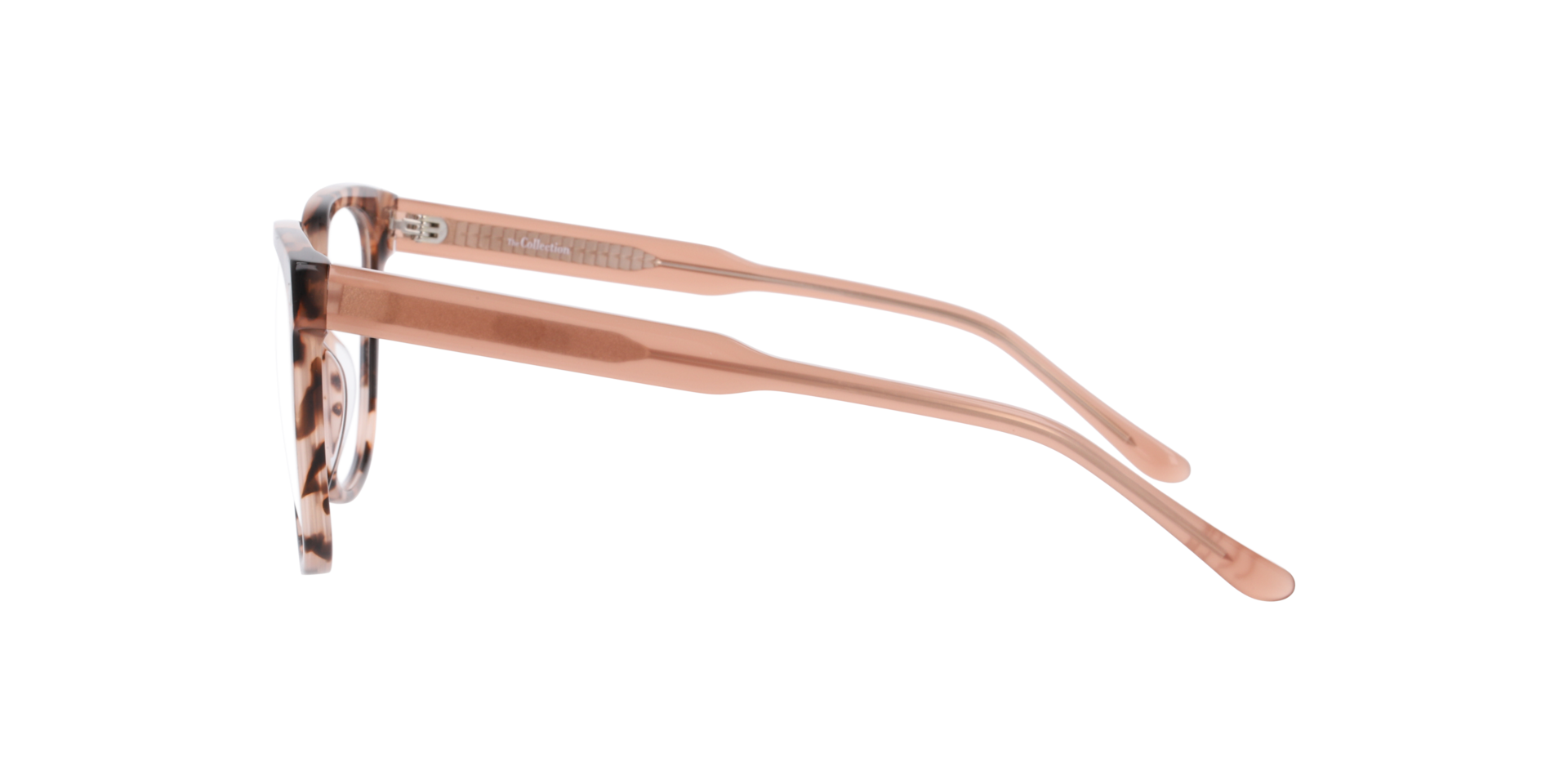 Merlyn Havana Cream Brown AcetateEyeglass Frames for Glasses Direct, Side View
