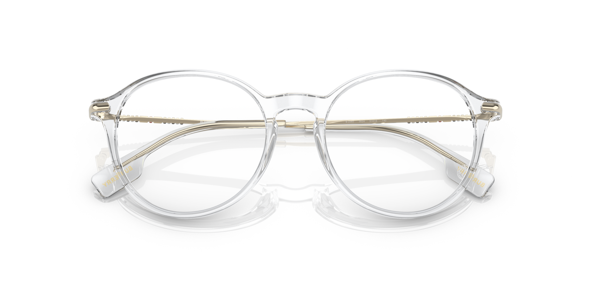 BE2365 Transparent AcetateEyeglass Frames for Glasses Direct, Closed View