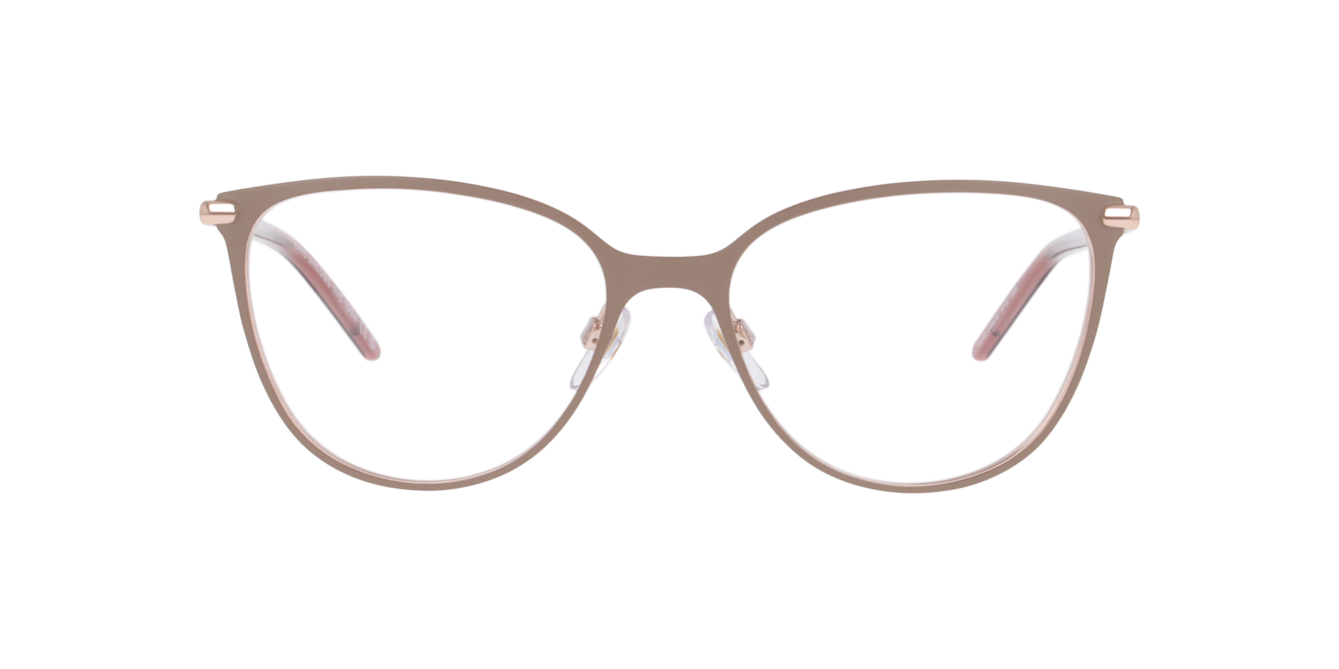 MARC 869/G Gold Dark MetalEyeglass Frames for Glasses Direct, Front View