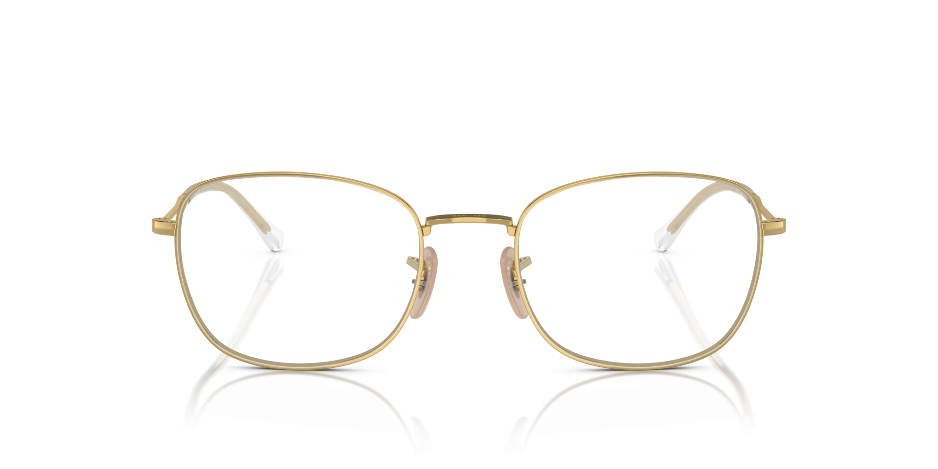 RB6497 Optics Arista Gold MetalEyeglass Frames for Glasses Direct, Front View