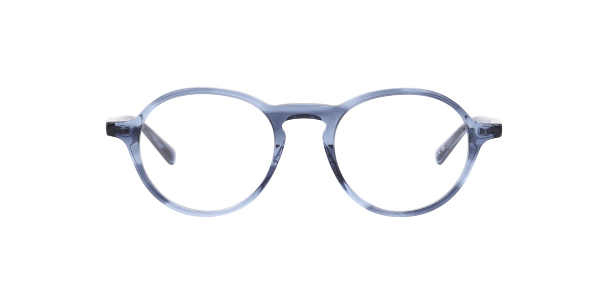 Scout Men's Horn Blue Phantos Acetate Eyeglasses Online - Full Rim - Mackenzie