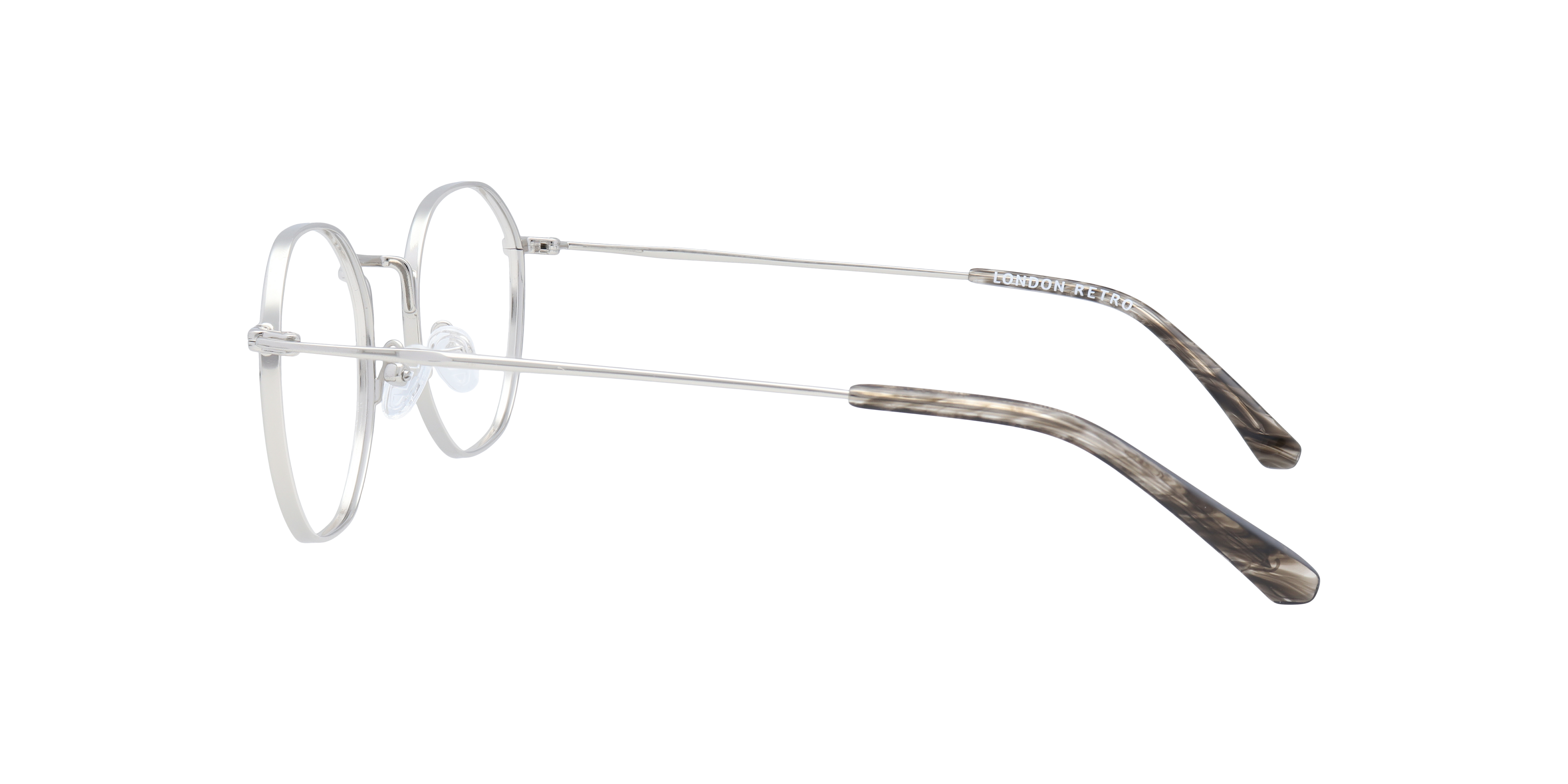 Radley Silver MetalEyeglass Frames for Glasses Direct, Side View