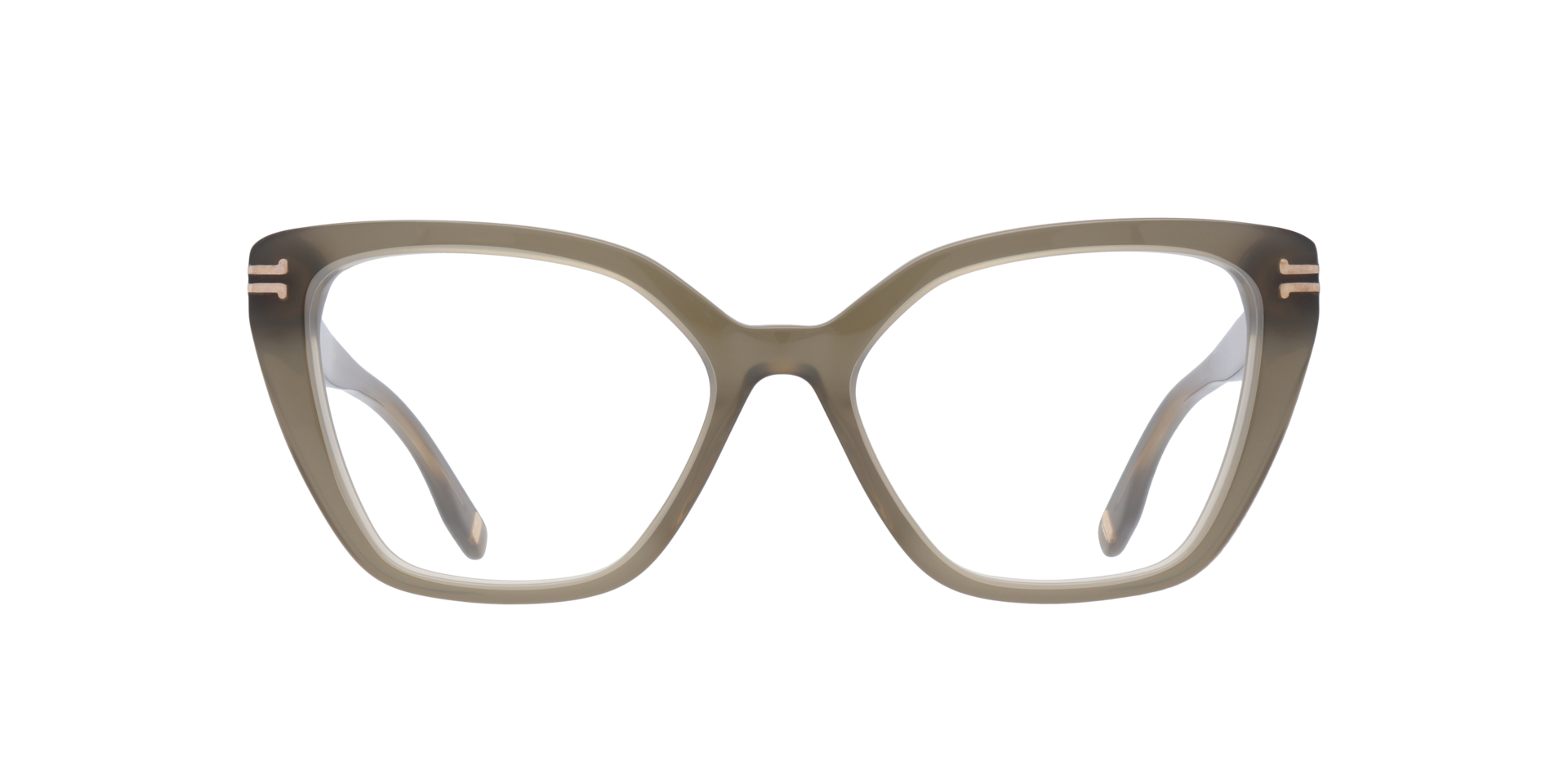 MJ 1071 Green AcetateEyeglass Frames for Glasses Direct, Front View