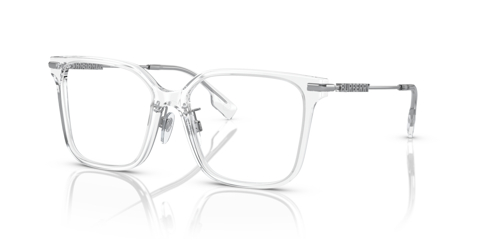 BE2376 Transparent AcetateEyeglass Frames for Glasses Direct, Angle View